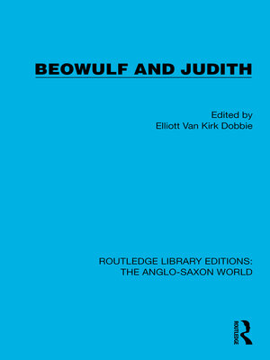 cover image of Beowulf and Judith